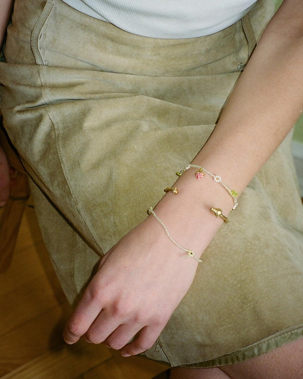 Pura Utz - Mini Flor Bracelet - Yellow