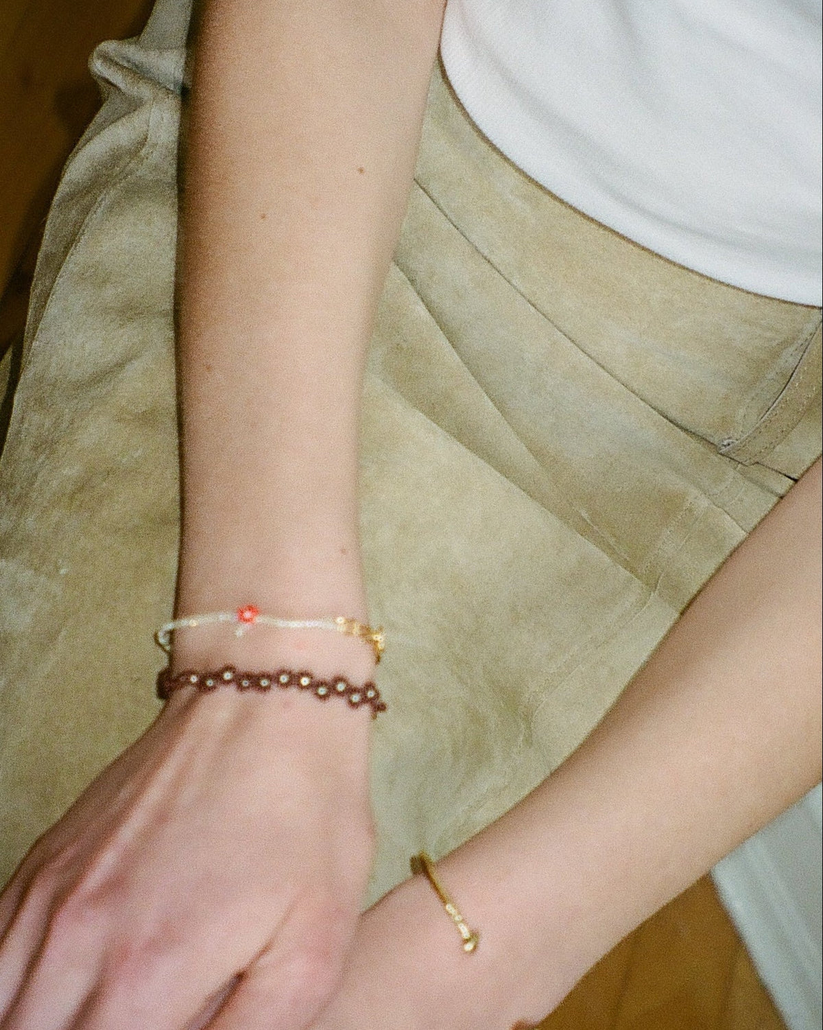 Pura Utz - Mini Mixed Flor Bracelet - Bleu