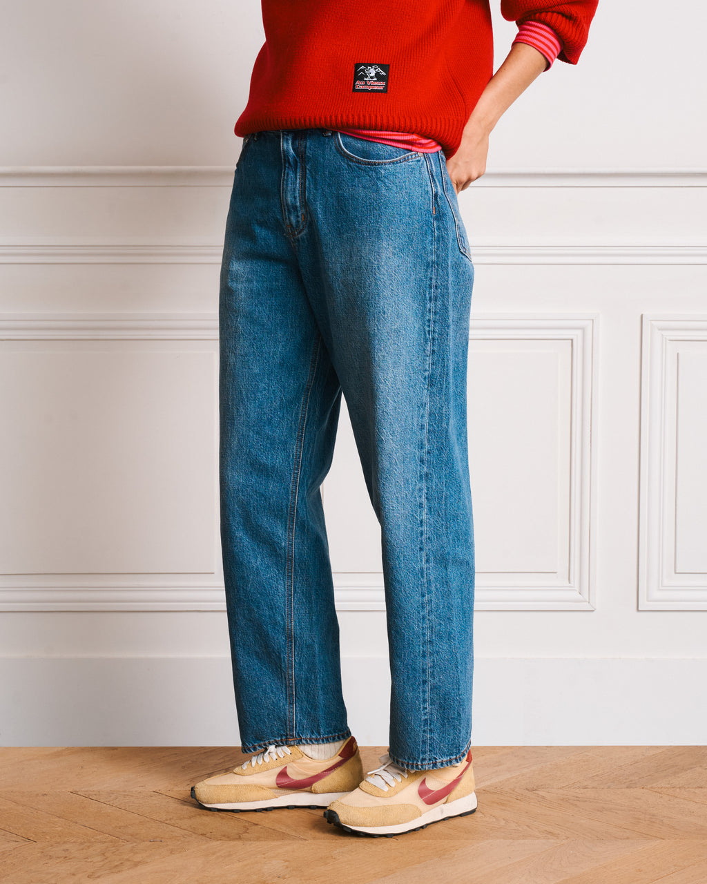 Merci - Jeans Carrot Trèfle - Stonewash
