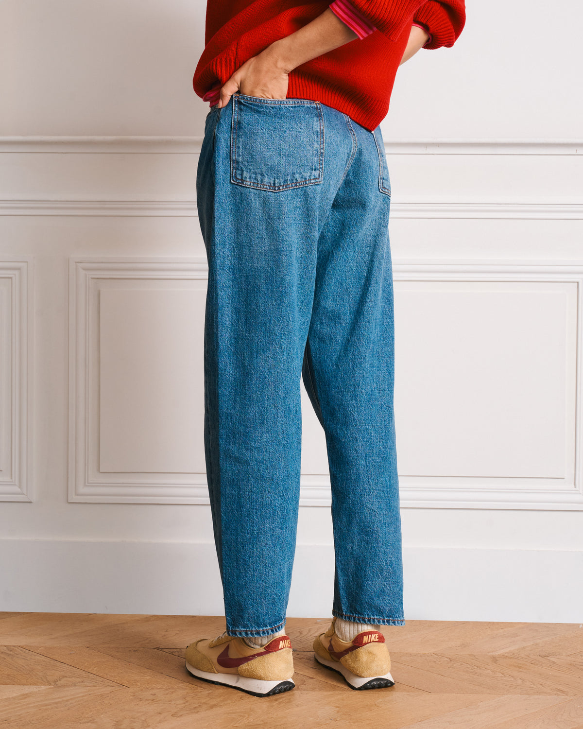 Merci - Jeans Carrot Trèfle - Stonewash