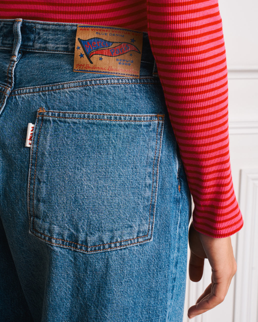 Merci - Jeans Carrot Trèfle - Stonewash