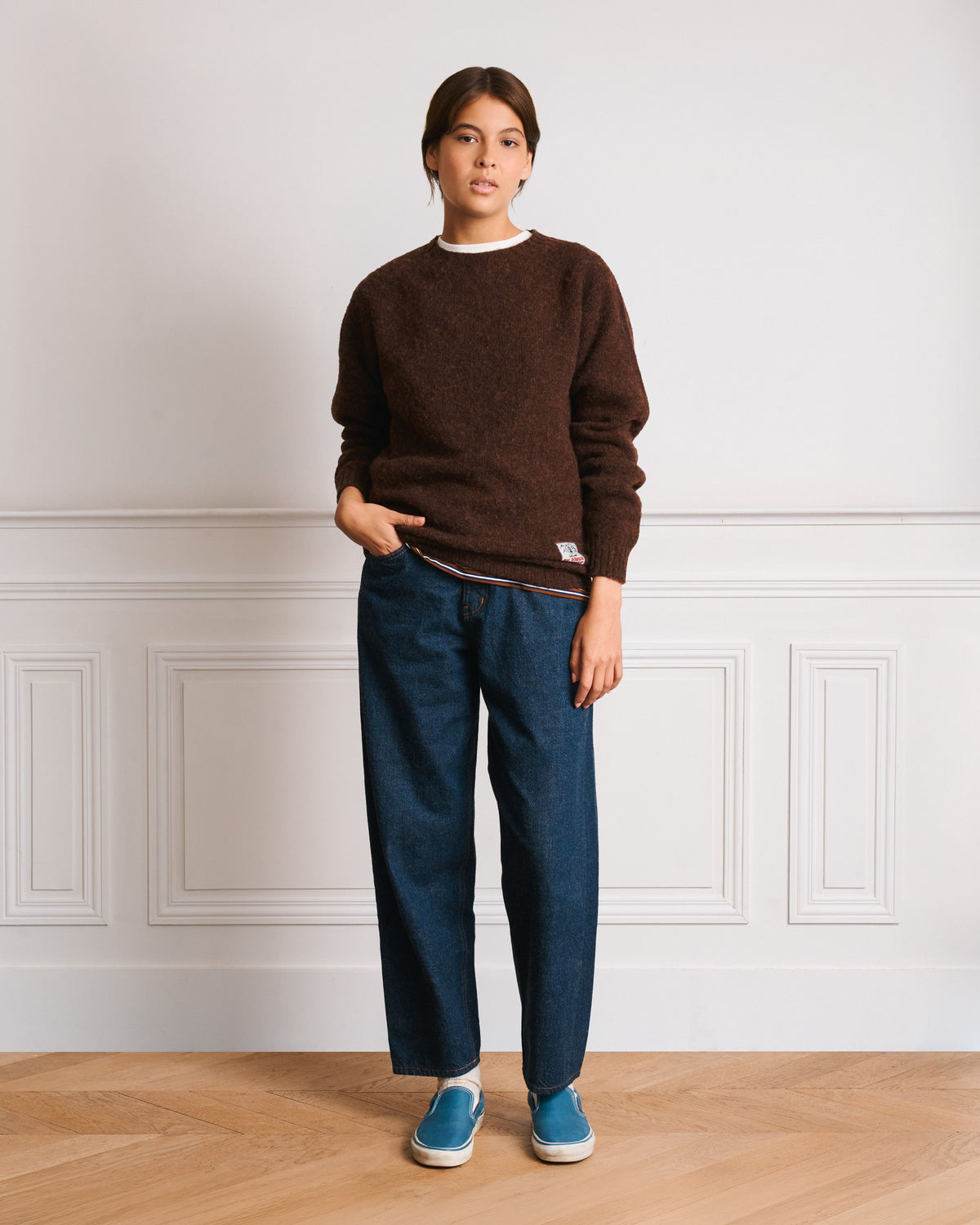 Merci - Carrot Clover Jeans - Onewash