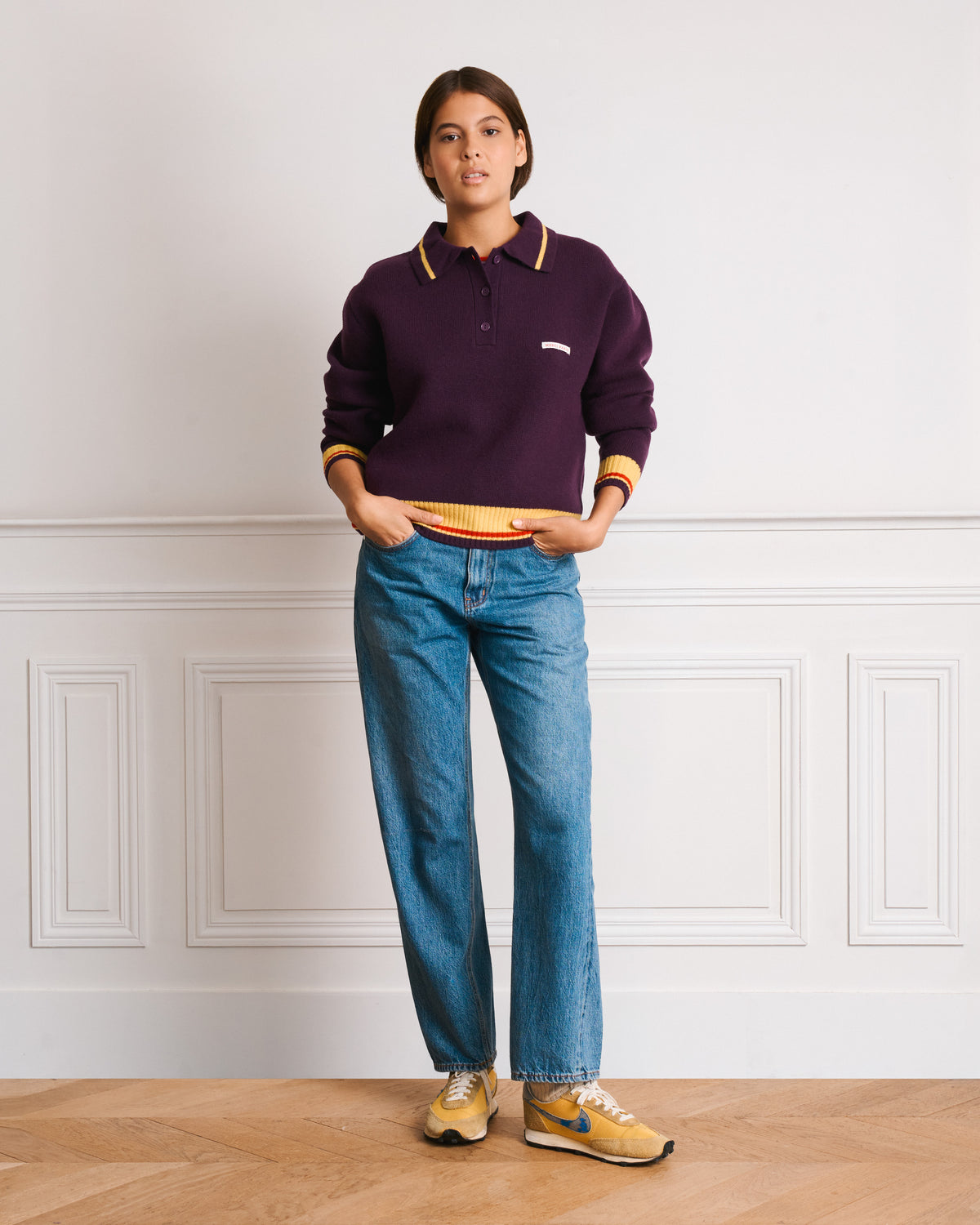 Merci - Clover Straight Jeans - Stonewash