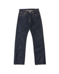 Jean droit Warehouse & Co Modèle 800X en denim indigo brut 100% coton Memphis, disponible chez Merci Paris
