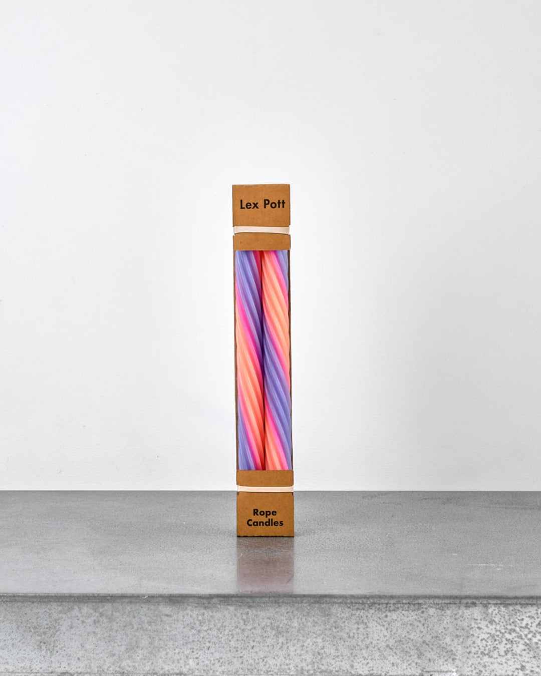 54 Celsius - Set of 2 Rope candles - Orange