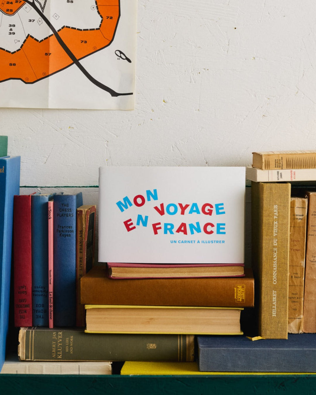 Supereditions - Carnet À Illustrer Mon Voyage En France