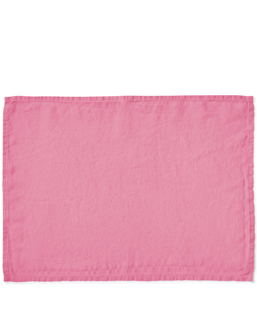 Merci - Washed linen placemat - Garance Pink