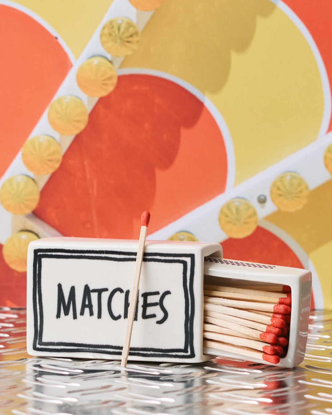 Ini Ceramique - Boîte Allumettes En Céramique Matches