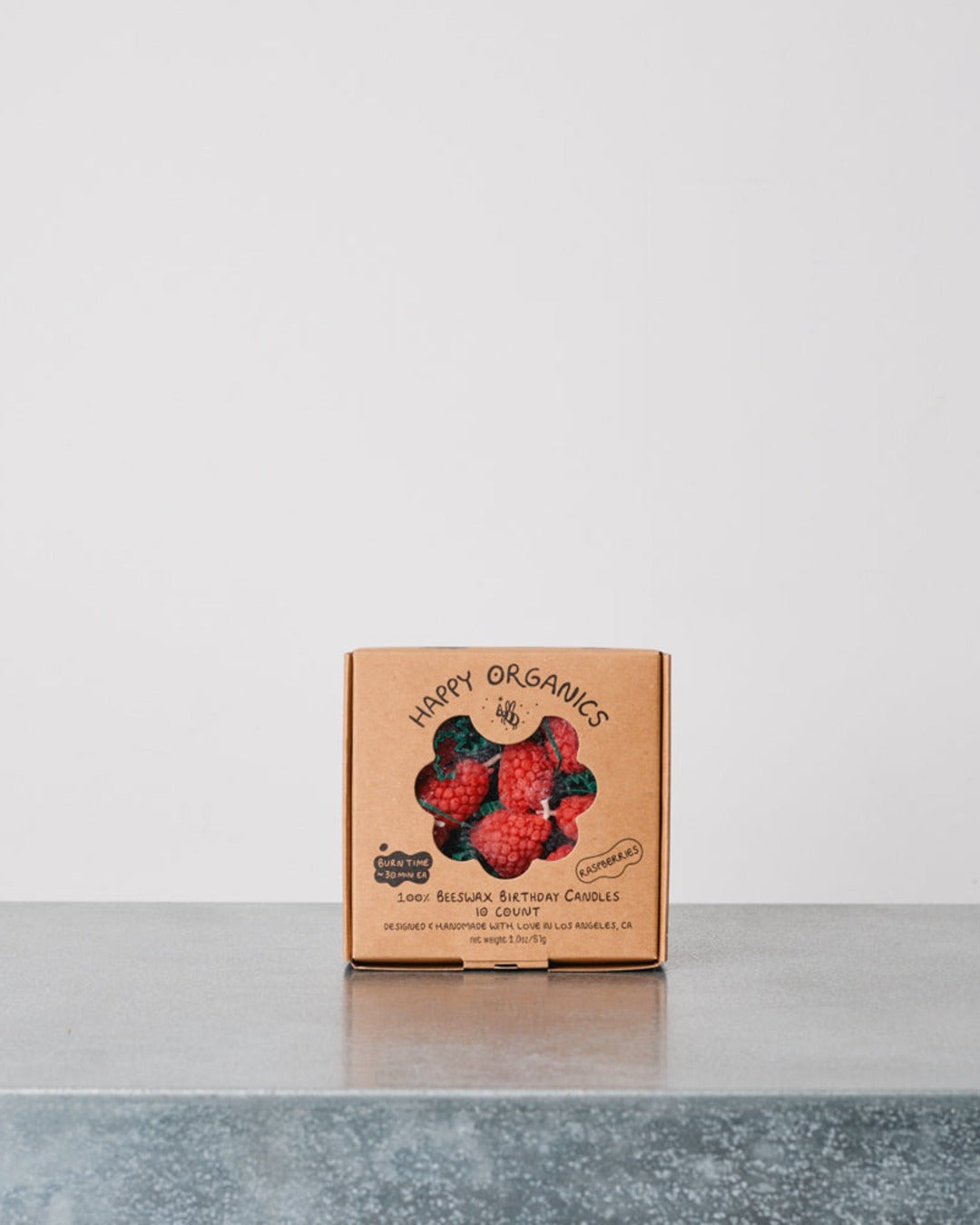 Happy Organics - Candle - Raspberry Tray
