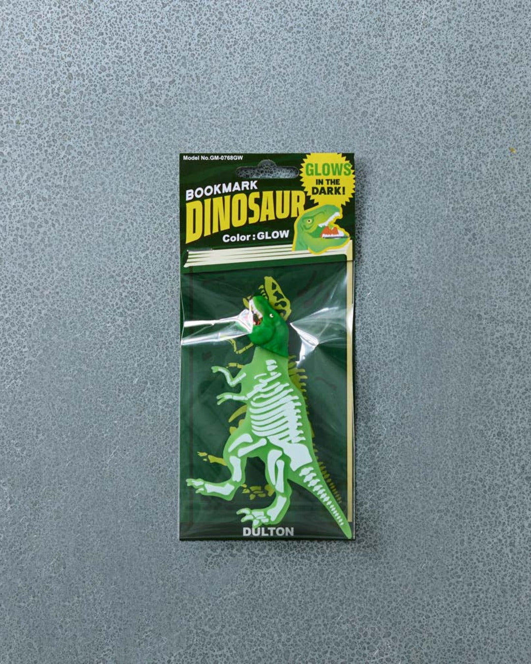 Dulton - Marque Page Phosphorescent Dinosaure