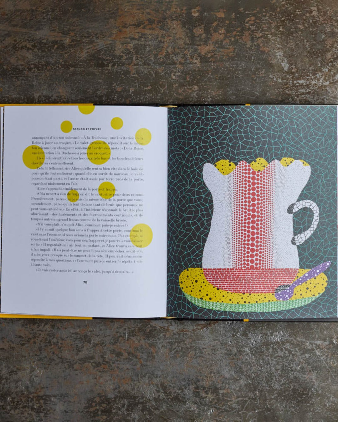 Editions Du Chene - Book - Alice in Wonderland - Yayoi Kusama