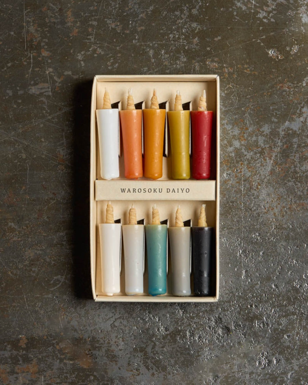 Daiyo - Rice Wax Candles - Earth Tones