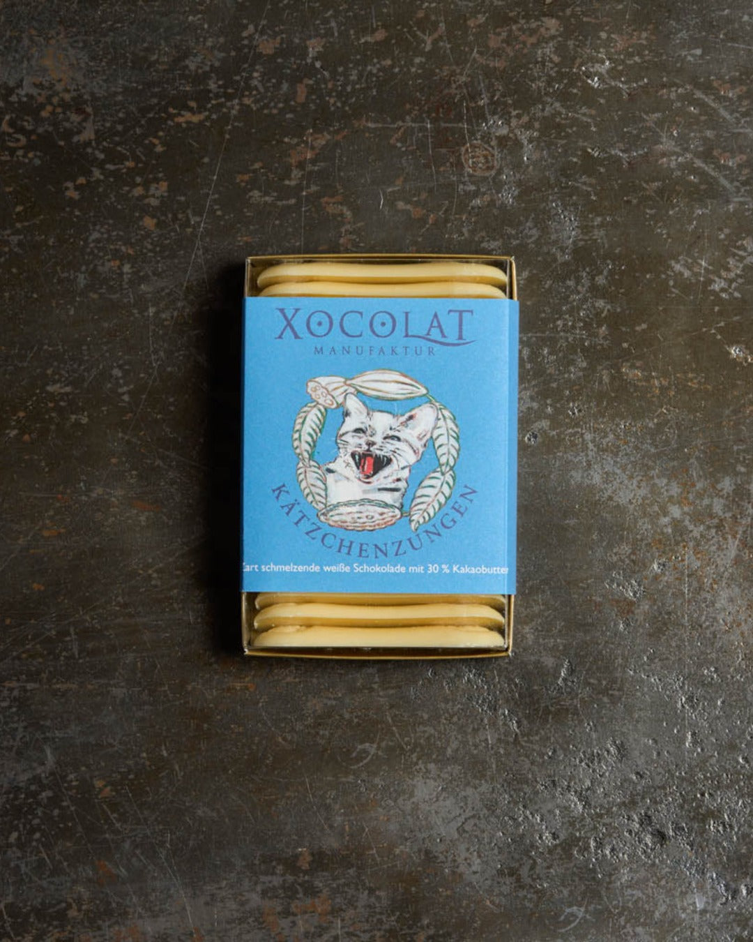 Xocolat Manufaktur - Langue De Chat Chocolat Blanc