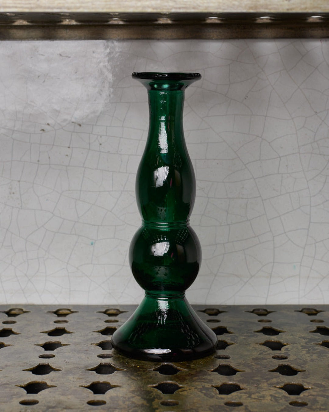 Vidrios San Miguel - Bougeoir En Verre Recyclé Mon - Vert