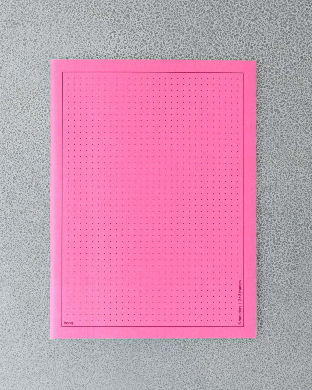 Edition Julie Joliat - Carnet Booq - Rose & Orange