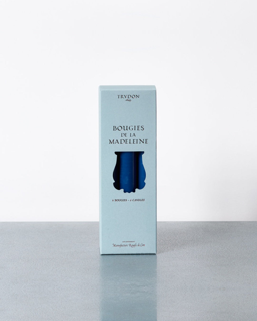 Trudon - Lot De 6 Bougies Madeleine - Bleu Marine