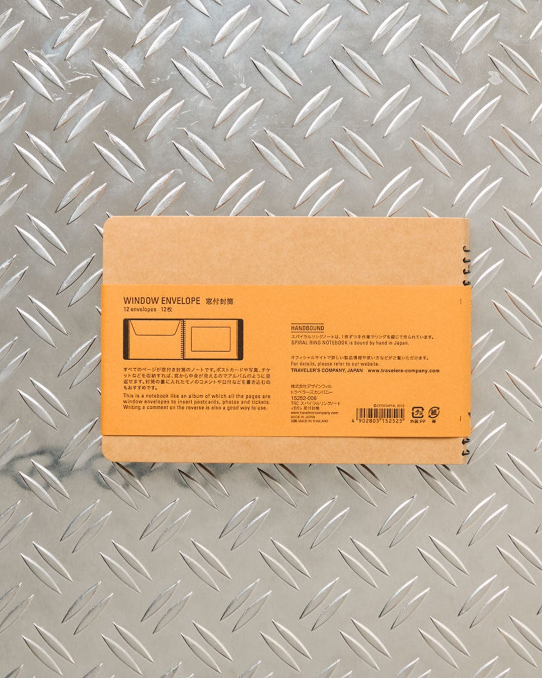 Designphil - Traveler'S Notebook Carnet Enveloppes À Spirale