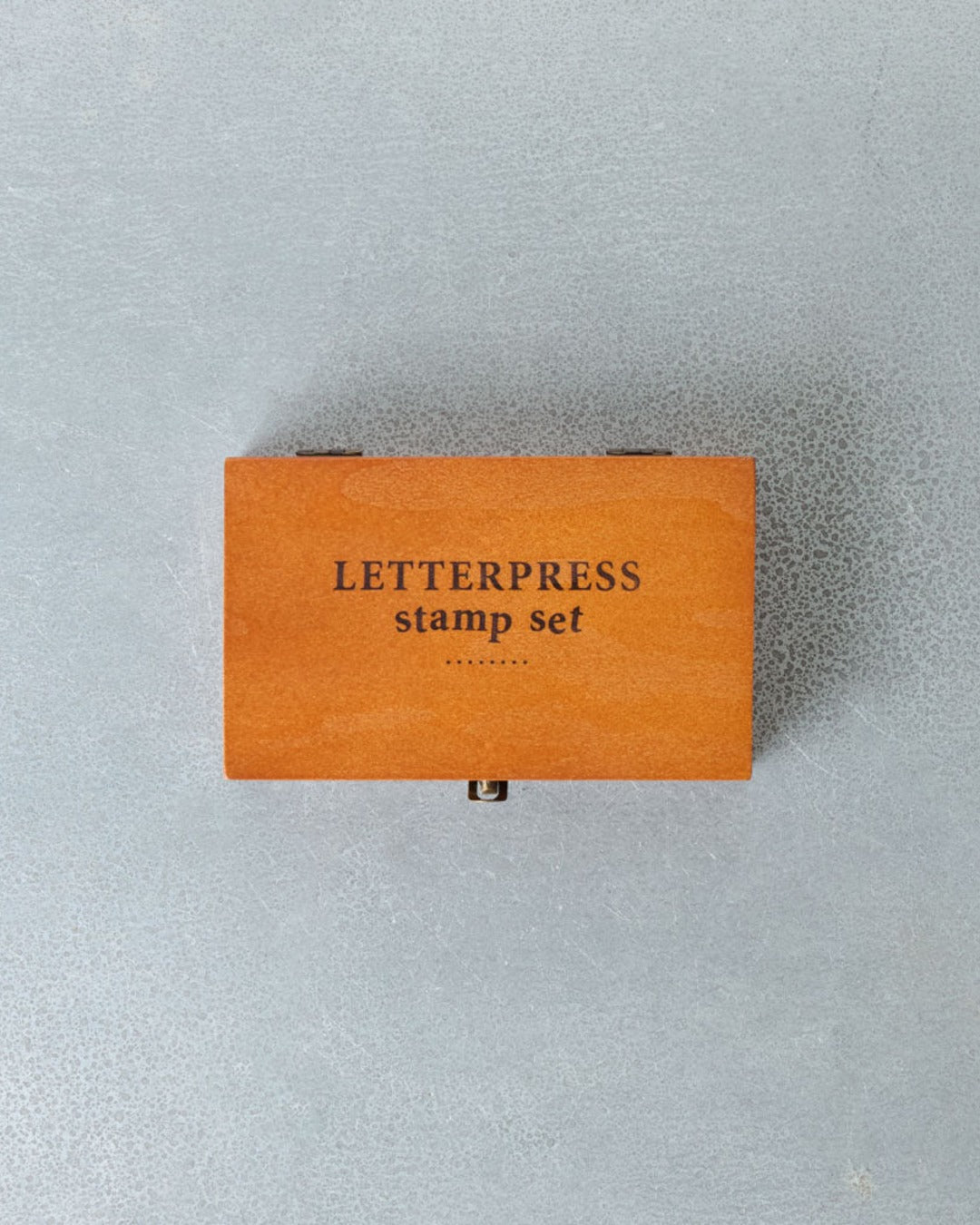 P. Pauper - Coffret De Tampons À Encre Lettres