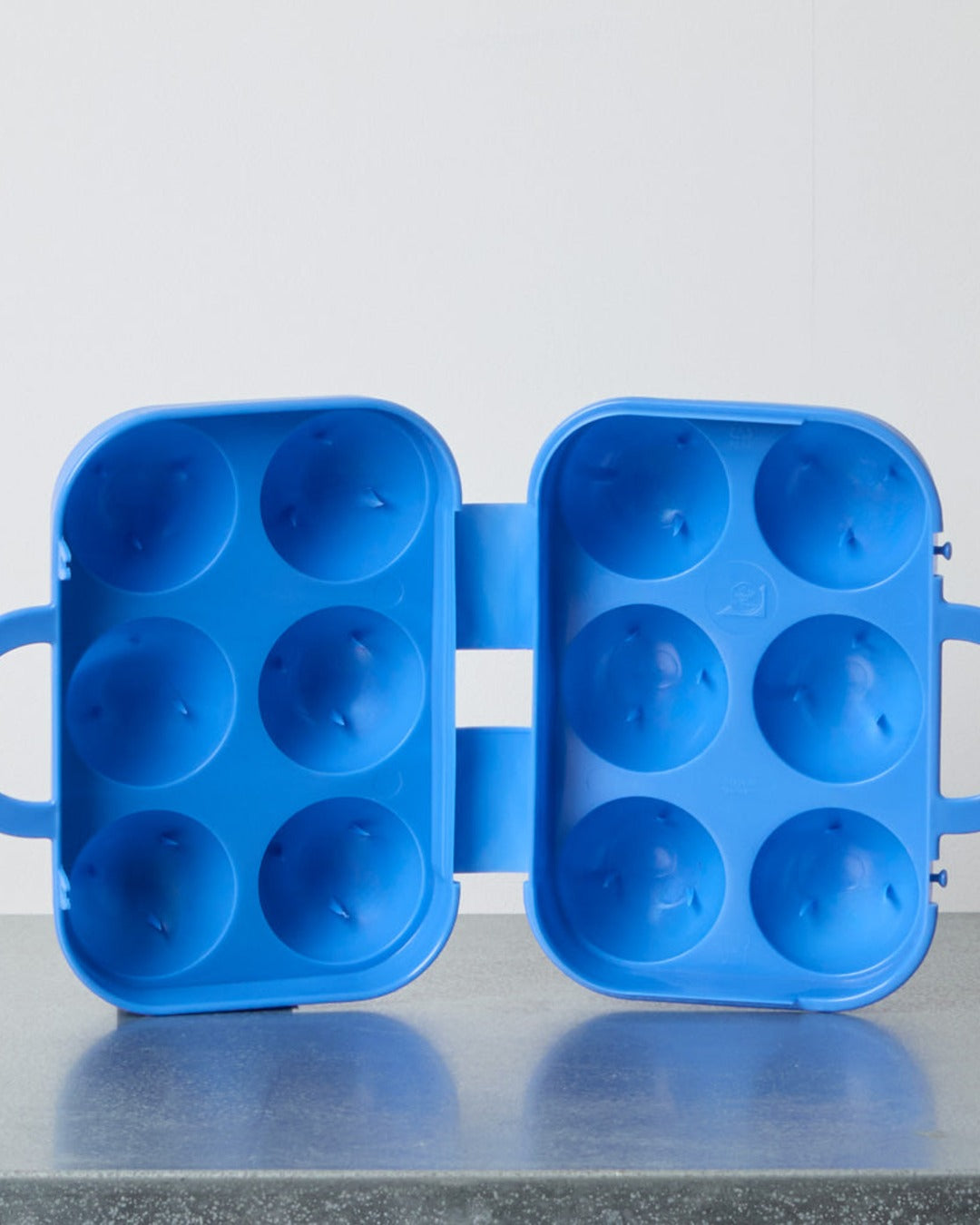 Sonja Plastic - Boite Porte 6 Oeufs - Bleu
