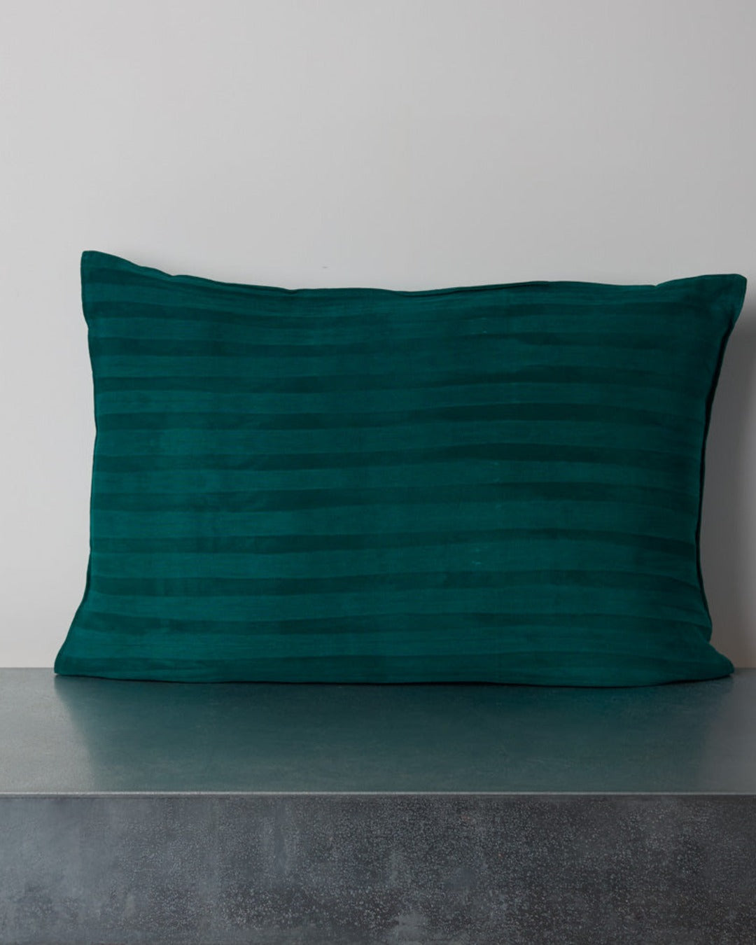 Tensira - Coussin En Coton - Rayures Vertes