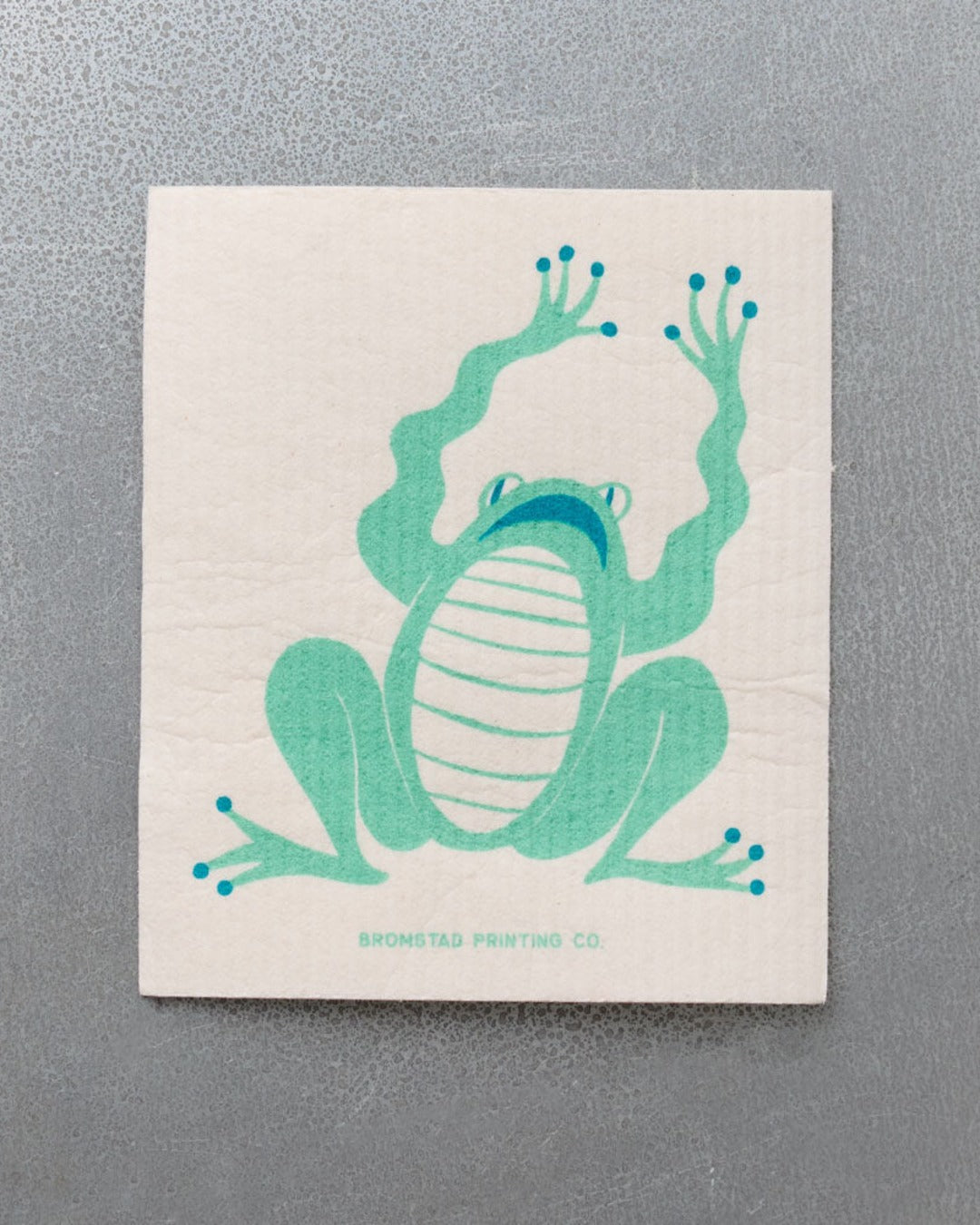 Bromstad Printing Co - Swedish Dishcloth - Frog