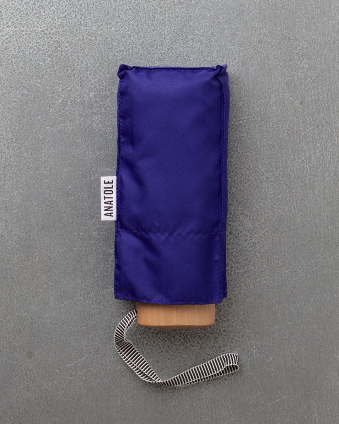 Anatole - Small wooden umbrella - Royal blue