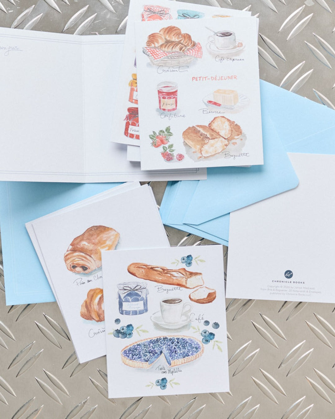 New Mags - Postcard Book - Brie & Baguettes Card & Envelope