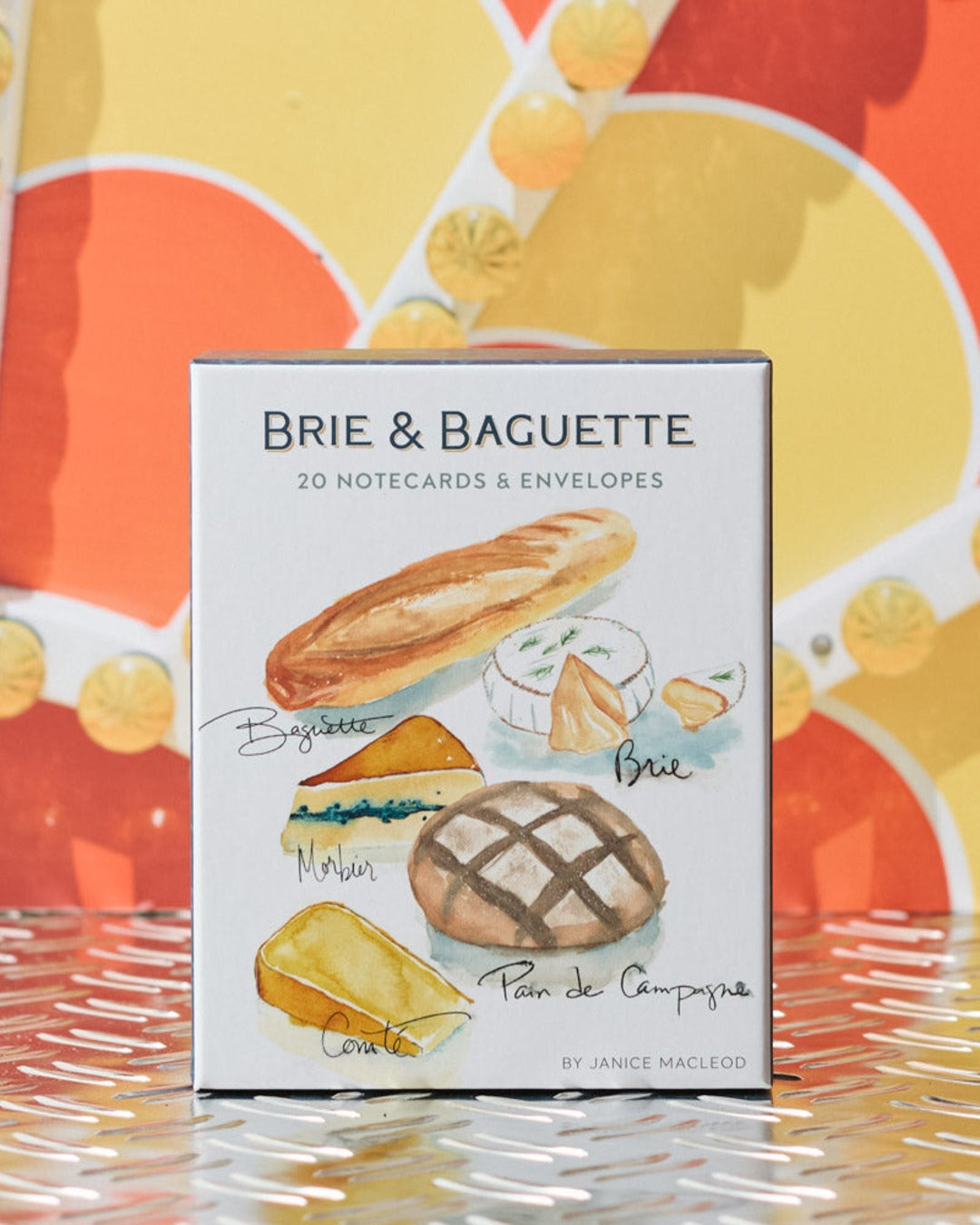 New Mags - Postcard Book - Brie & Baguettes Card & Envelope