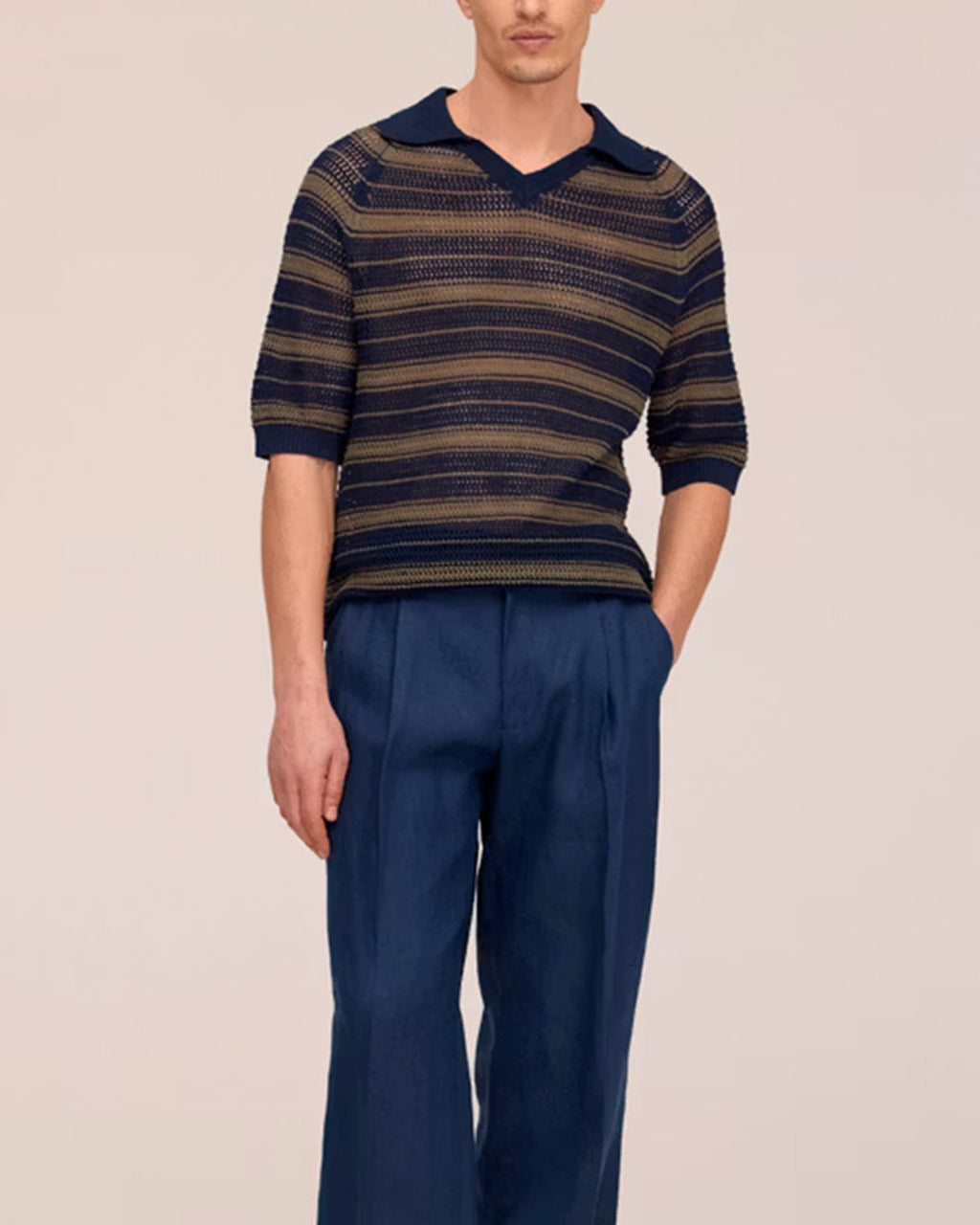 Nn07 - Cale Polo Shirt - Navy