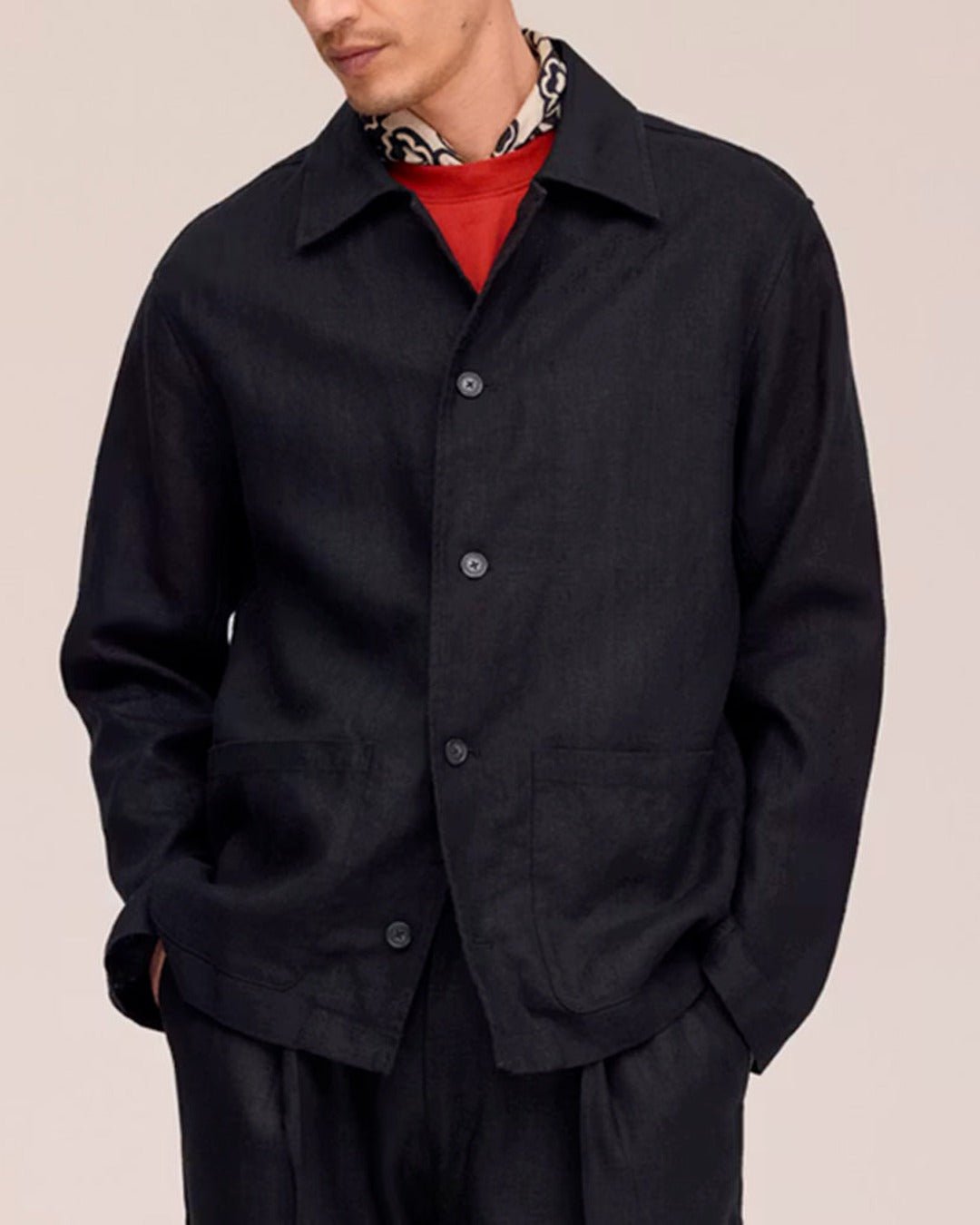 Nn07 - Morgan Overshirt - Black