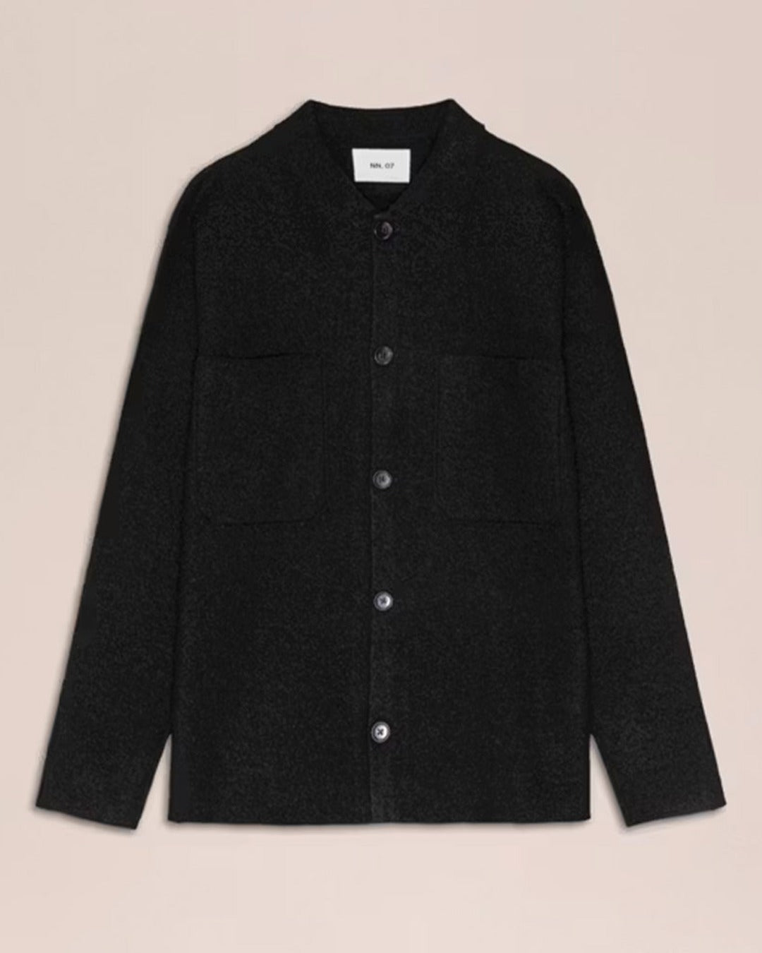 Nn07 - Jonas Overshirt - Black