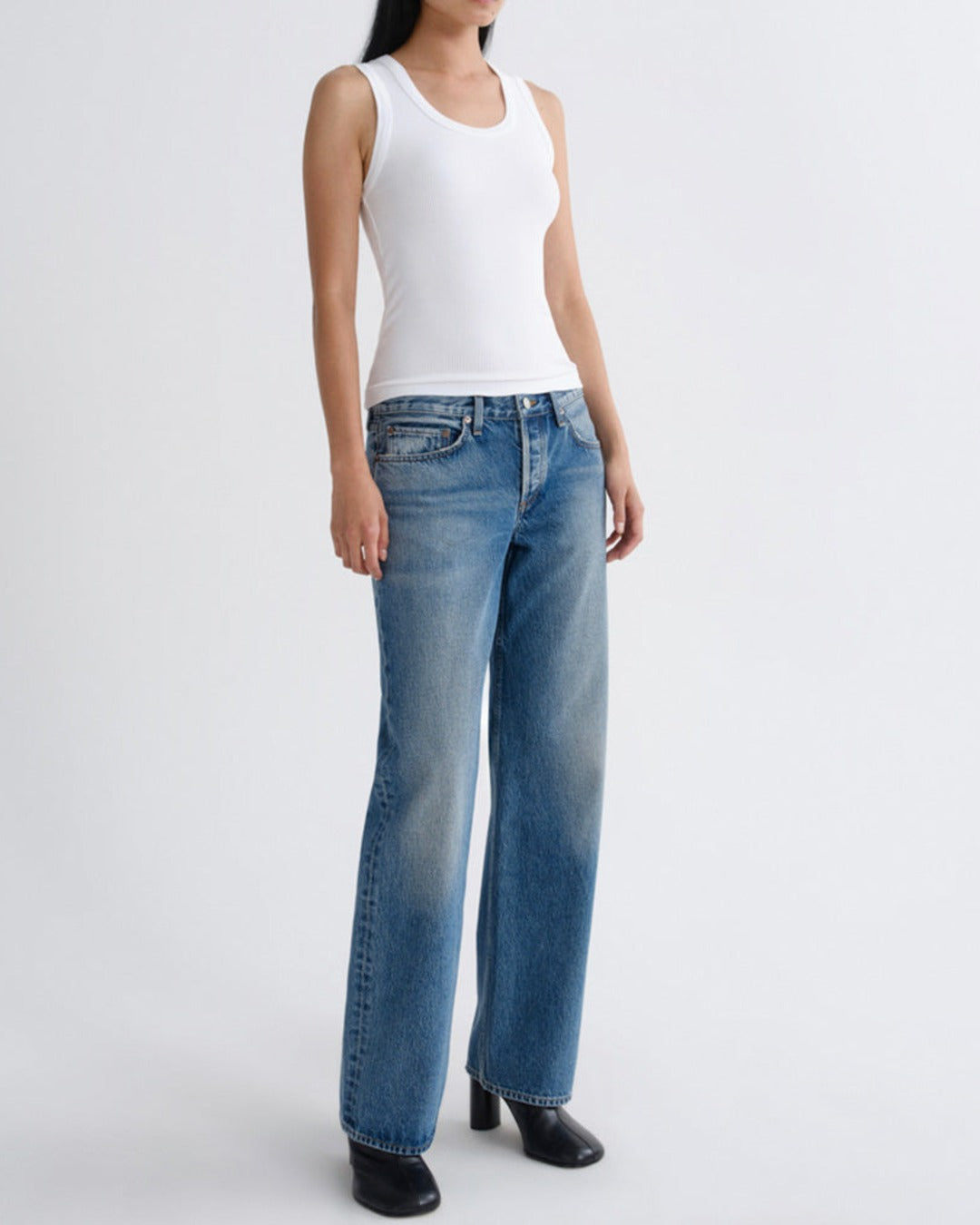 Agolde - Jeans Low Rise Loose - Liberty