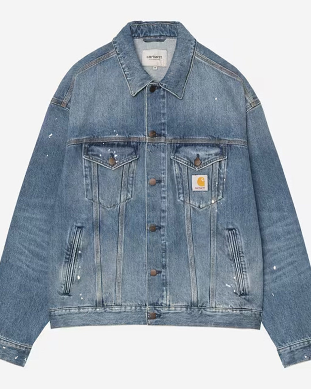 Carhartt Wip - Helston Denim Jacket - Blue Destroy Wash