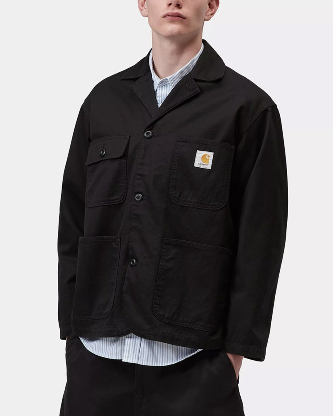 Carhartt Wip - Brader Blazer Jacket - Black Rinsed