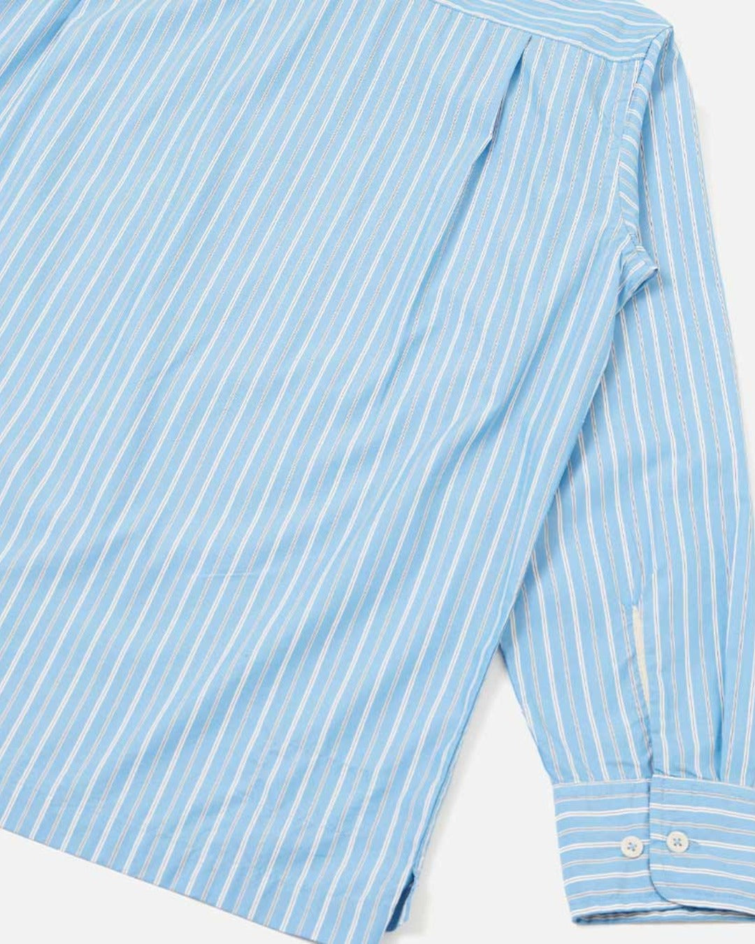 Universal Works - Lucky Shirt - Stripes Blue
