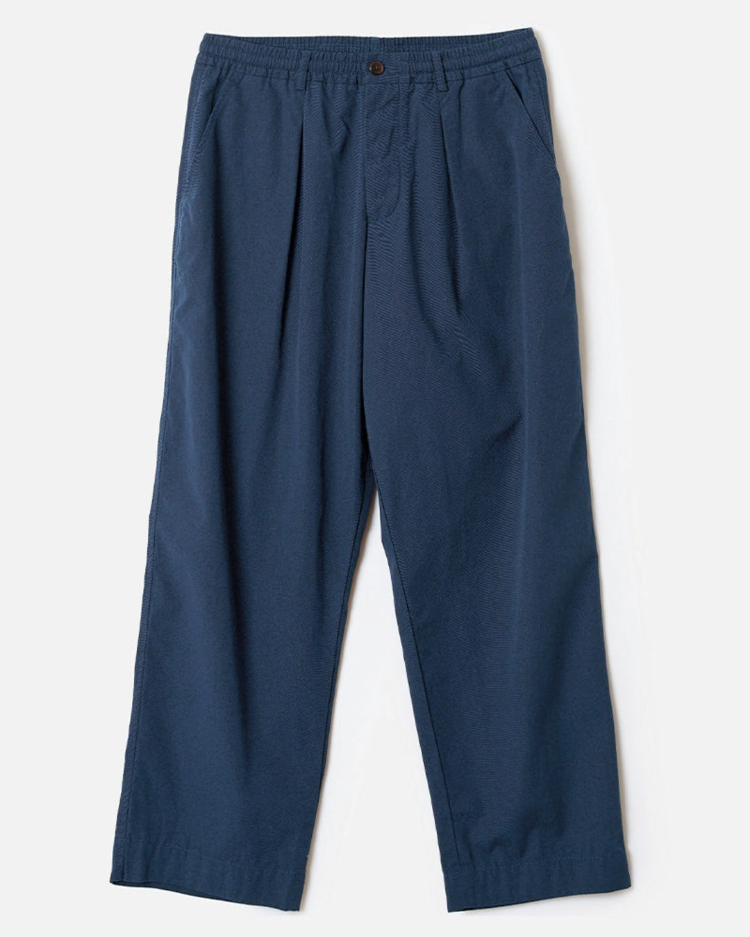 Universal Works - Pantalon Pleated Track Comfort - Marine