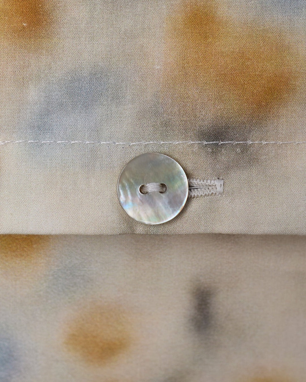Merci - Parure en percale de coton - Tataki Herbier — détail et mise en scène
