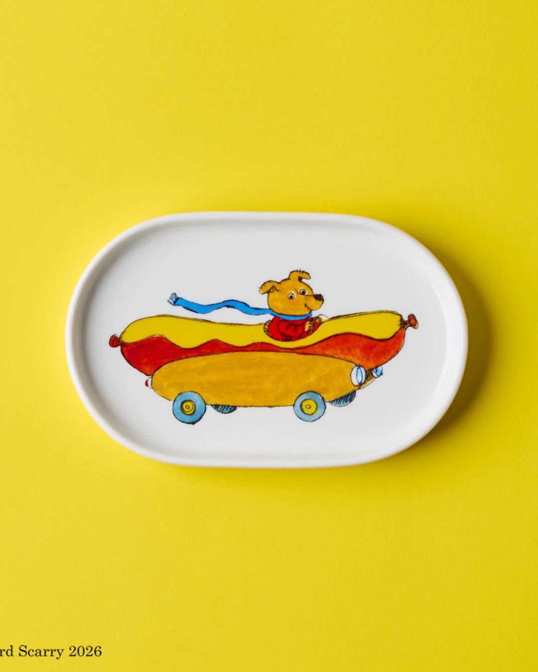 Magpie x Richard Scarry - Coupelle Voiture Hotdog