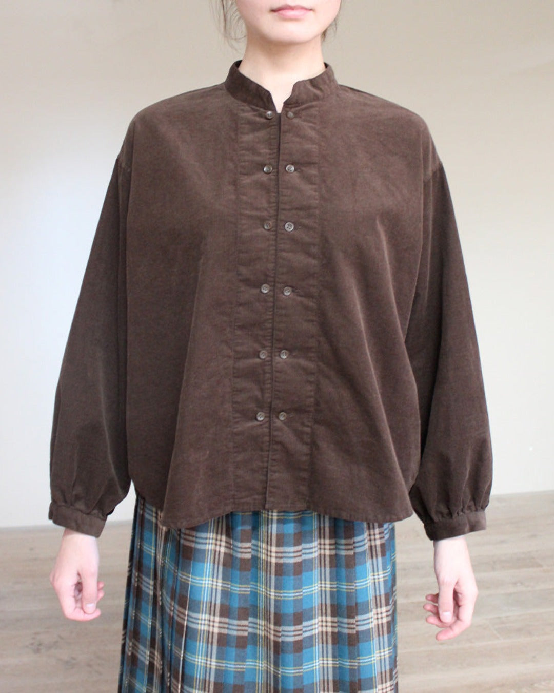 Sarahwear - Corduroy Shirt - Brown