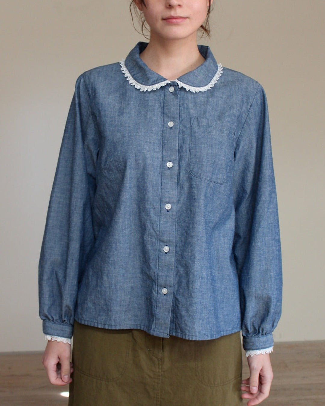 Sarahwear - Margaret Shirt - Indigo