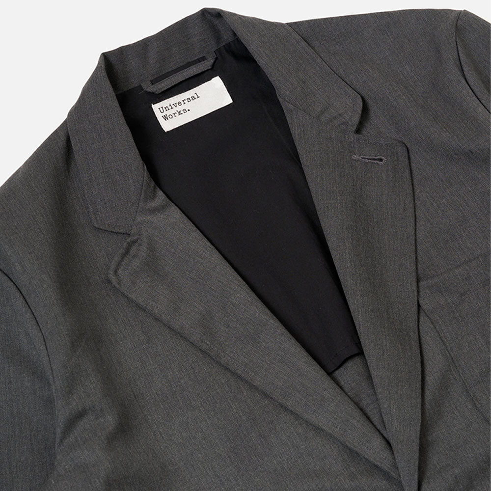 Universal Works - Two Button Jacket - Charcoal