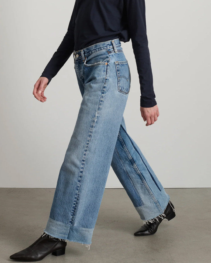 B Sides - Reworked Jeans - Vintage Indigo