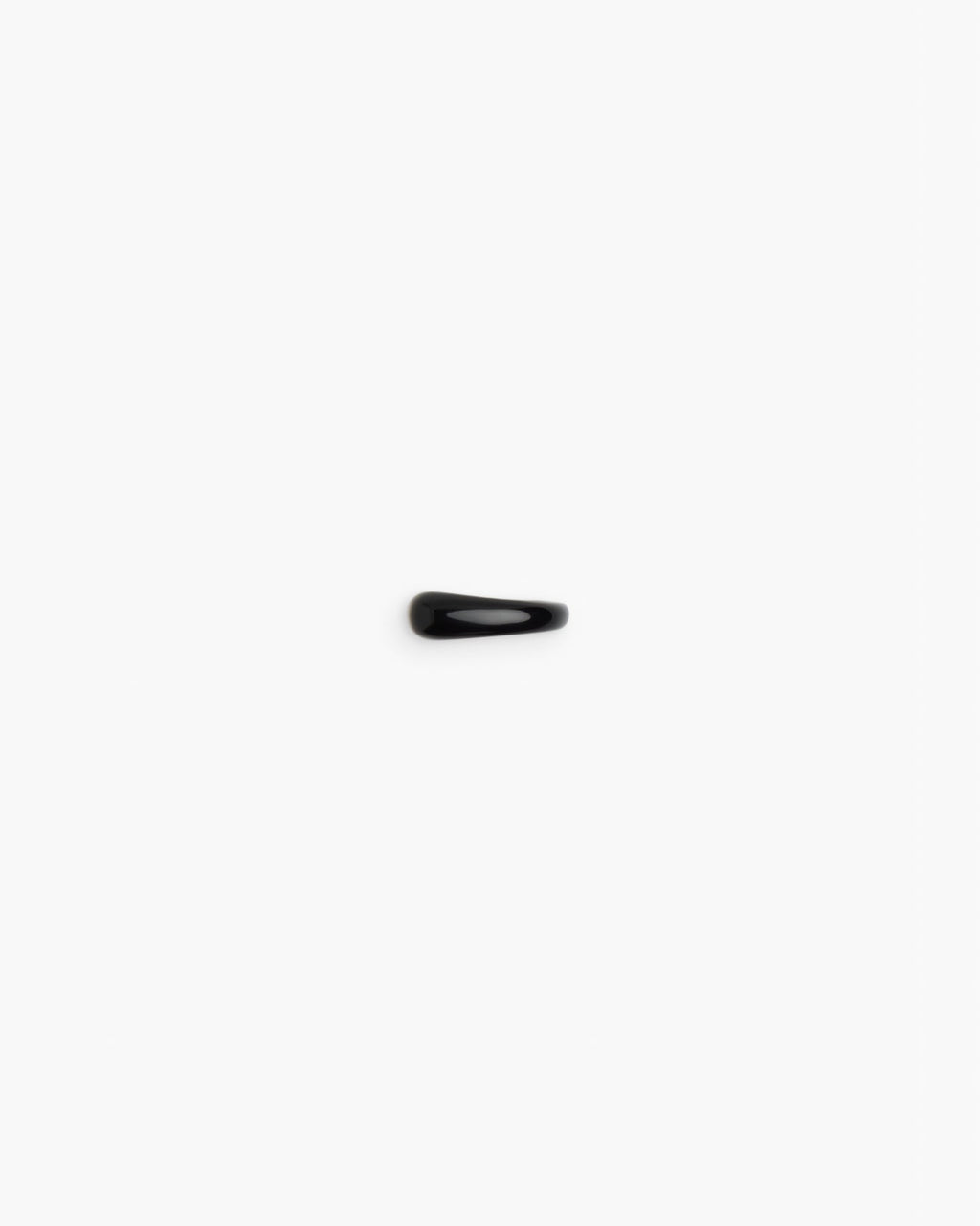 Ragbag - Bague Empilable Dagny - Onyx Noir