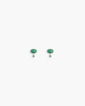 Ragbag - Boucles D'Oreilles Dagny  - Aventurine Verte