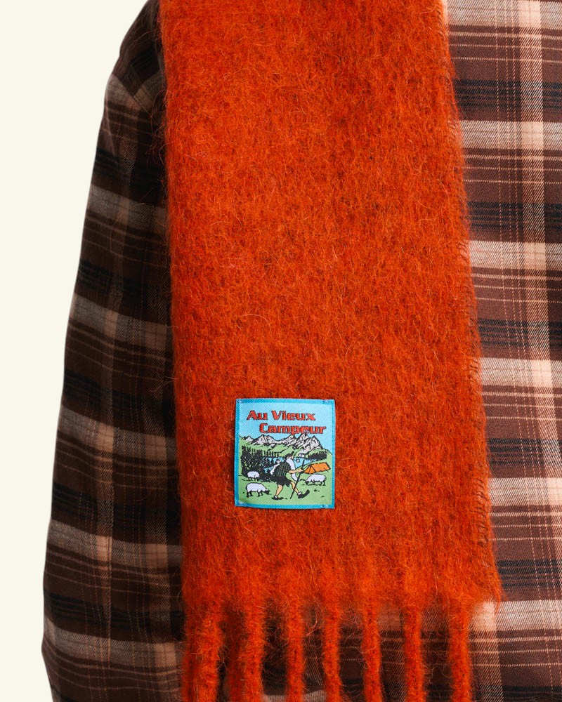 Au Vieux Campeur - Congés Payés - Echarpe Ulrich - Orange