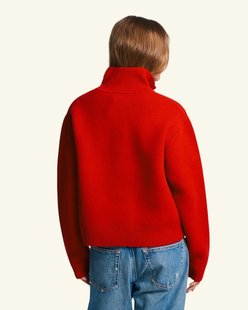 Au Vieux Campeur - Congés Payés - Pull Archer - Rouge