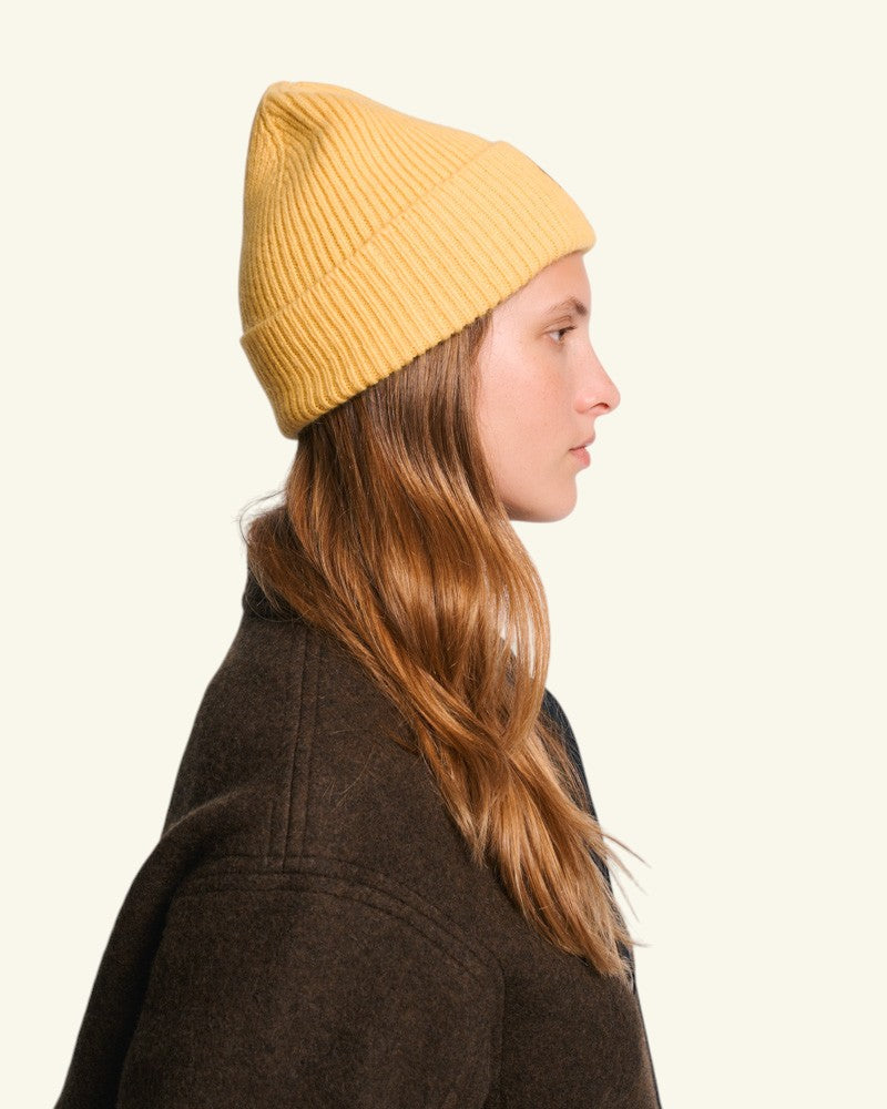 Au Vieux Campeur - Congés Payés - Bonnet Ben - Jaune
