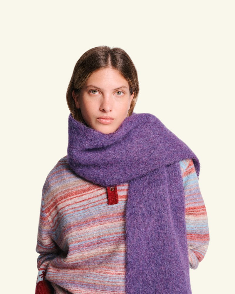 Au Vieux Campeur - Congés Payés - Echarpe Ulrich - Violet