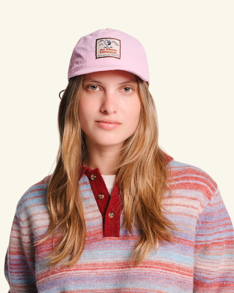 Au Vieux Campeur - Paid Holidays - Raymond Cap - Pale Pink