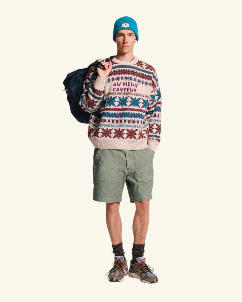 Au Vieux Campeur - Paid Holidays - Elias Sweater - Beige